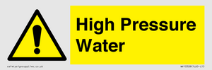 High Pressure Water